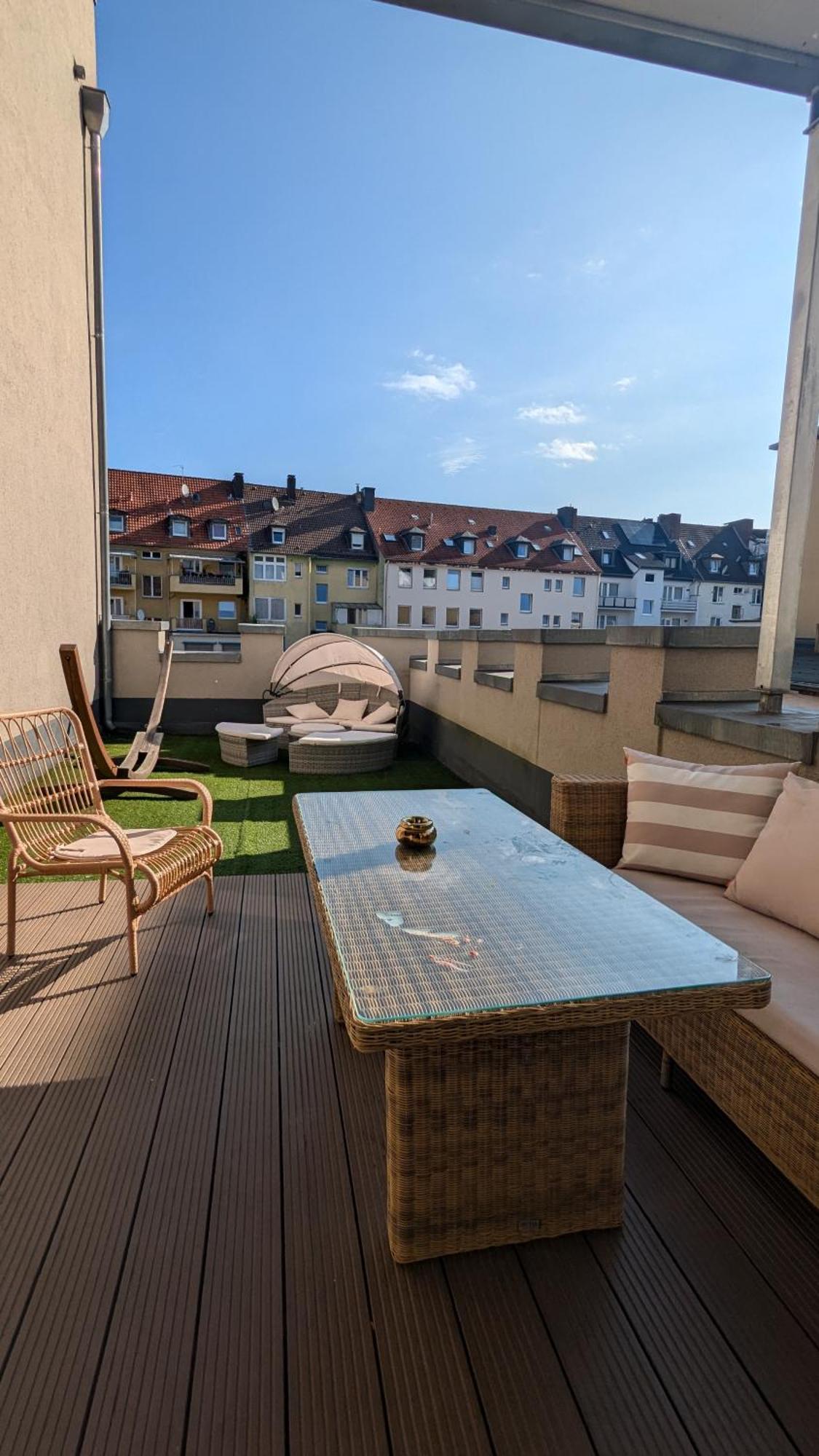 Imposante Whg - Zentral - Dachterrasse - Parken - Aufzug Хаген Экстерьер фото